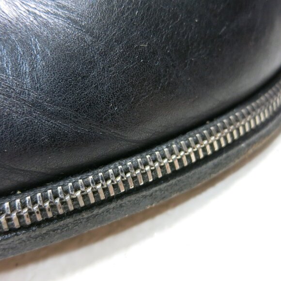 Emporio Armani Leather Dress Oxfords Derby Footwear Men's Shoes Italy Sz 46 - Picture 8 of 9